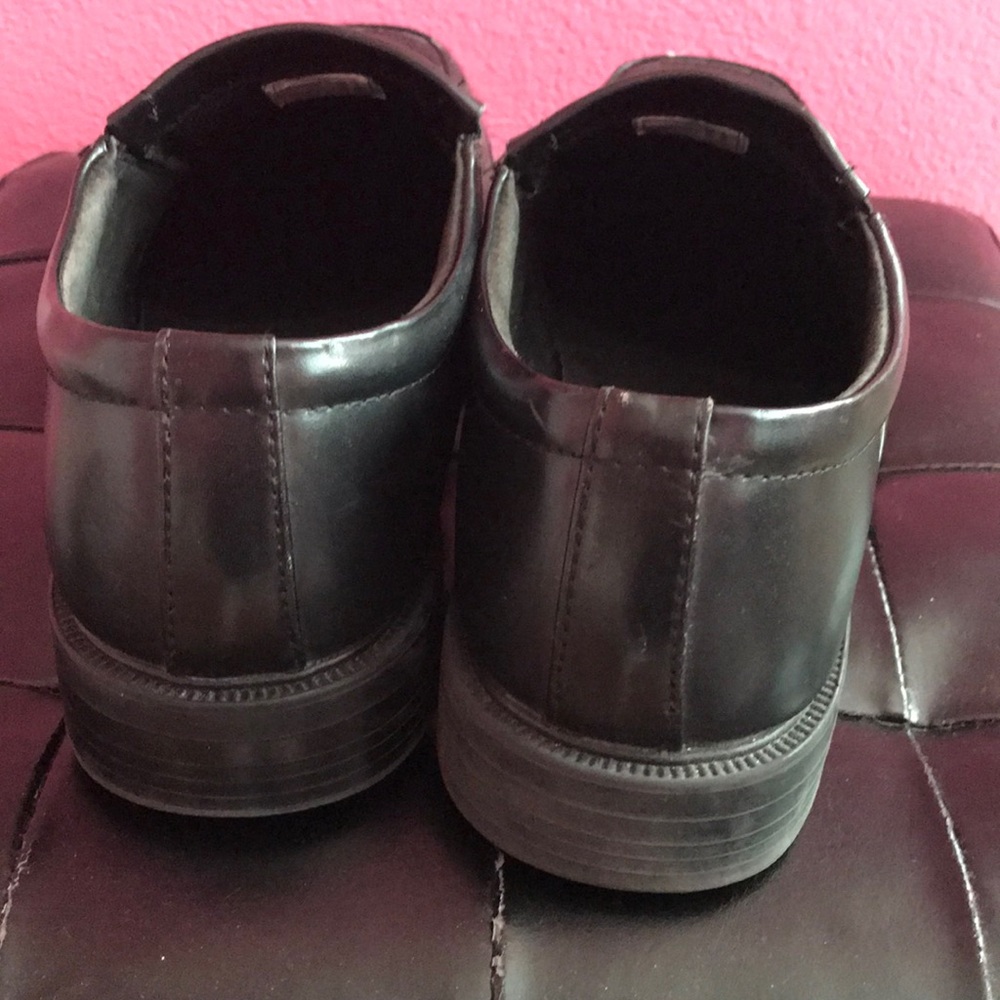 Men’s Dexter black size 9 1/2 dress shoes - Picture 5 of 8